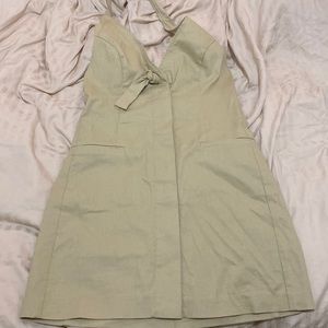 Cult Gaia mini halter neck dress